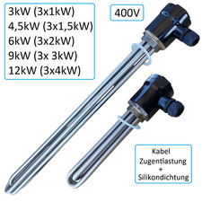 400v edelstahl heizstab gebraucht kaufen  Hemau