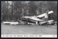 Postcard leicestershire aviati for sale  POOLE