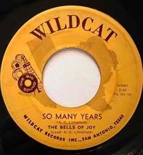 BELLS OF JOY So Many Tears / The Promised Land WILDCAT Texas Gospel SOUL comprar usado  Enviando para Brazil
