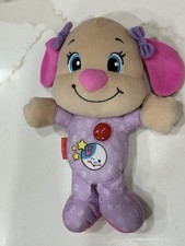 Canção de ninar Fisher Price rir e aprender noite irmã filhote cachorro dormir pelúcia FUNCIONA comprar usado  Enviando para Brazil