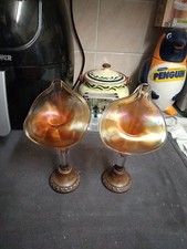 carnival glass vase for sale  EXETER