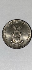 Conjunto raro de 2 moedas estrangeiras, 1923 moeda da França, 50 C, 1944 EUA filipinos 10 centavos comprar usado  Enviando para Brazil