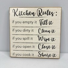 Kitchen wooden decor for sale  Lorton
