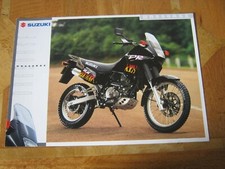 Suzuki dr650rse brochure for sale  PULBOROUGH