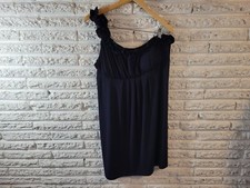 Vestido feminino Enfocus Studio 16 plus mini bainha azul um ombro festa babado comprar usado Vestido feminino Enfocus Studio 16 plus mini bainha azul um ombro festa babado comprar usado  Enviando para Brazil