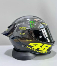 Capacete de motocicleta estilo Valentino Rossi (VR46) fibra de carbono AGV comprar usado  Enviando para Brazil