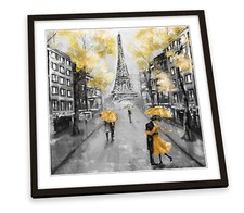 Yellow paris eiffel for sale  UK