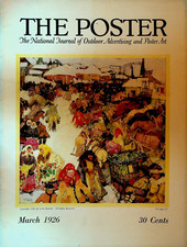Usado, The Poster National Journal of Outdoor Advertising & Poster Art March 1926 comprar usado  Enviando para Brazil