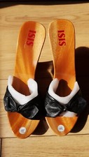 Mules slippers compensée d'occasion  Paris XX