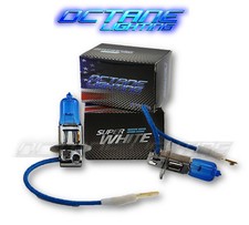 Par de lâmpadas de farol de neblina H3 xenônio 6000K super branco halogênio 55W 12V comprar usado  Enviando para Brazil