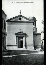 Entraigues church with d'occasion  Expédié en Belgium