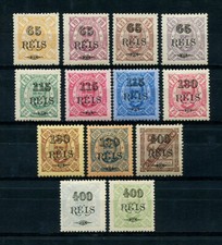 Portugal St. Thomas Sao Tome 1902 D. Carlos #70/82 conjunto completo MH, FVF comprar usado  Enviando para Brazil