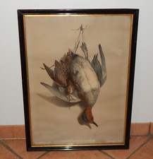 Ancienne lithographie chasse d'occasion  France