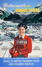 Ski posters wintersport for sale  UK