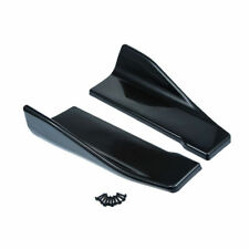 Difusor difusor spoiler lábio divisor canard barbatana traseira universal carro preto comprar usado  Enviando para Brazil
