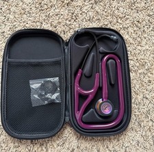 Estetoscópio Littmann Cardiology IV - Tubo roxo arco-íris peça peitoral + estojo comprar usado  Enviando para Brazil