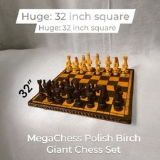 Oversized megachess polish for sale  WARRINGTON