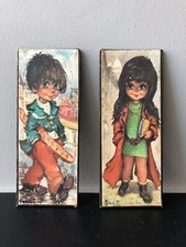 Vintage ancien tableau d'occasion  Laon