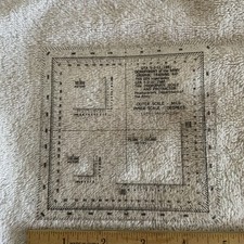 Military map protractor for sale  Attleboro