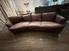curved 4 seater sofa for sale  BLACKBURN
