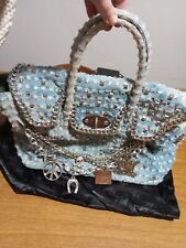 Borsa jeans con usato  Due Carrare