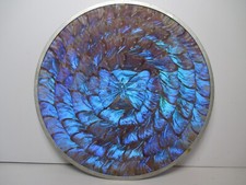 Vtg iridescent blue for sale  Akron