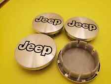 Tampa central de roda JEEP 4 peças cinza 55 mm LIBERTY GRAND CHEROKEE WRANGLER 2.16 comprar usado  Enviando para Brazil