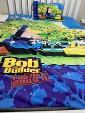 Usado, Capa Doona cama de casal com Bob The Builder & Friends com fronha combinando comprar usado  Enviando para Brazil