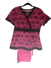 Pink black damask for sale  Flint