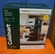 Máquina de café expresso Cuisinart Espresso Bar Collection Slim EM160 nova caixa aberta comprar usado  Enviando para Brazil