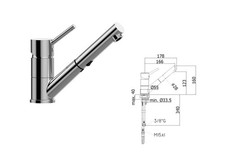 Miscelatore lavello monoforo usato Miscelatore lavello monoforo usato  Villachiara
