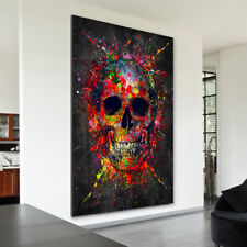 Acrylglasbild totenkopf abstra gebraucht kaufen  Stuttgart