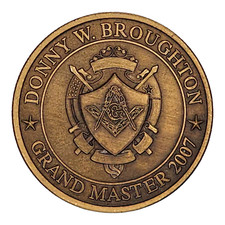 Masonic challenge coin for sale  Cedar Park