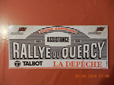 Ancienne plaque rallye d'occasion  Béziers