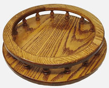 Vtg large oak for sale  Cary