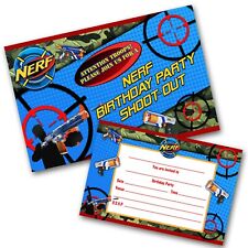 Nerf gun invitations for sale  WIDNES