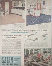 1941 nairn linoleum for sale  La Luz