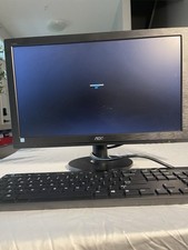 Monitor Widescreen LED AOC E2060Sw 19” 1600x900 HD VGA DVI + Teclado Insignia comprar usado  Enviando para Brazil