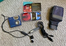 Reproductor de minidisco grabadora Sony MD MZ-NF610 con paquete de radio AM FM probado y funcionando segunda mano  Embacar hacia Mexico