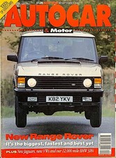 Autocar magazine sep for sale  WATERLOOVILLE