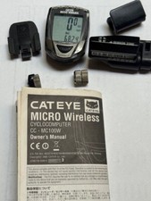 Usado, Hodômetro velocímetro bicicleta Cateye CC-MC100W com montagem e ímãs de 2 raios comprar usado  Enviando para Brazil