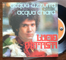 Lucio battisti acqua usato  Roma