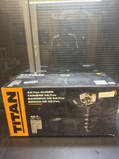 Titan petrol auger for sale  RIPLEY