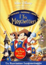 Tre moschettieri disney usato  Torino