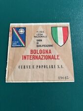 Bologna inter biglietto usato  Roma
