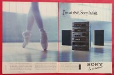 1989 sony hifi d'occasion  Expédié en Belgium