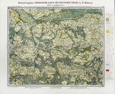 Geologische karte deutsches gebraucht kaufen  Dortmund