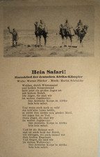 Heia safari marschlied gebraucht kaufen  Waltrop