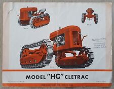 Oliver model cletrac for sale  BOURNE
