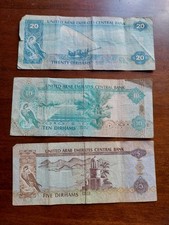 Banconote emirati arabi usato  Italia